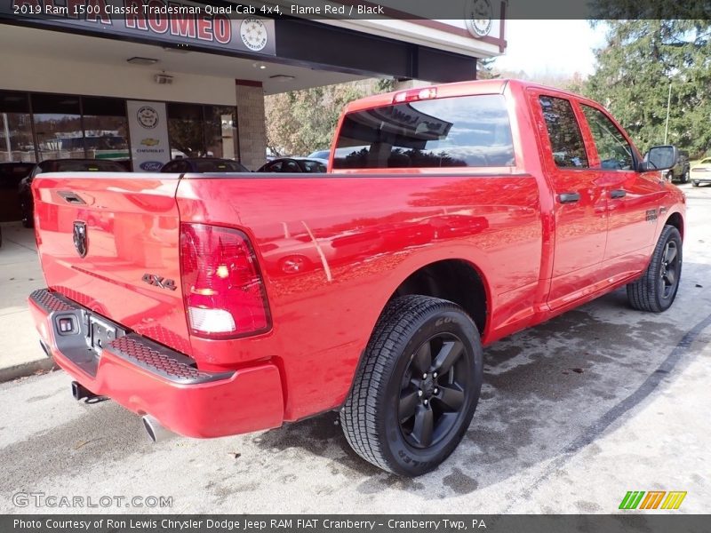 Flame Red / Black 2019 Ram 1500 Classic Tradesman Quad Cab 4x4