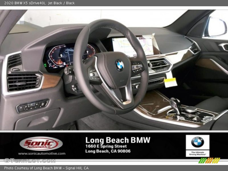 Jet Black / Black 2020 BMW X5 sDrive40i