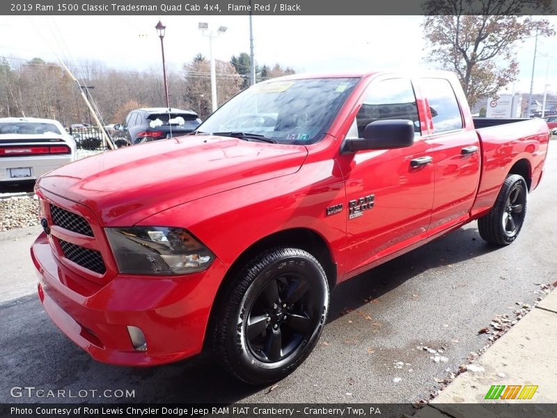 Flame Red / Black 2019 Ram 1500 Classic Tradesman Quad Cab 4x4