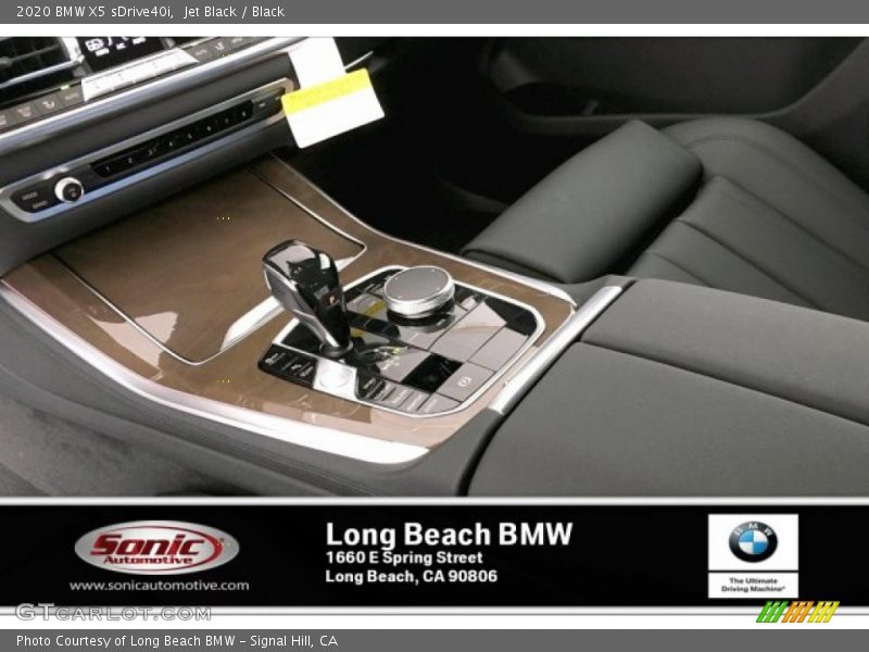 Jet Black / Black 2020 BMW X5 sDrive40i