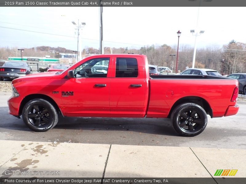 Flame Red / Black 2019 Ram 1500 Classic Tradesman Quad Cab 4x4