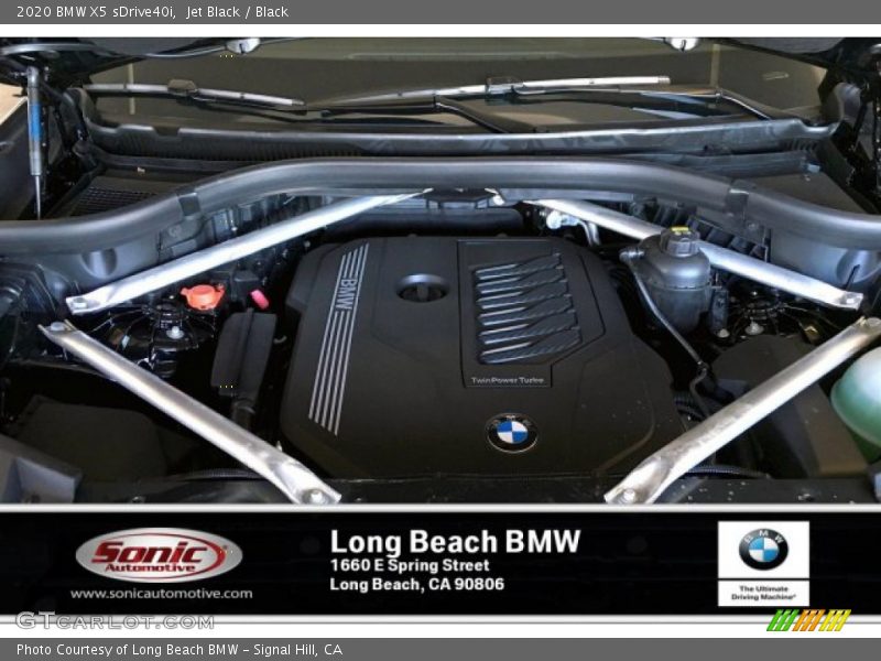 Jet Black / Black 2020 BMW X5 sDrive40i