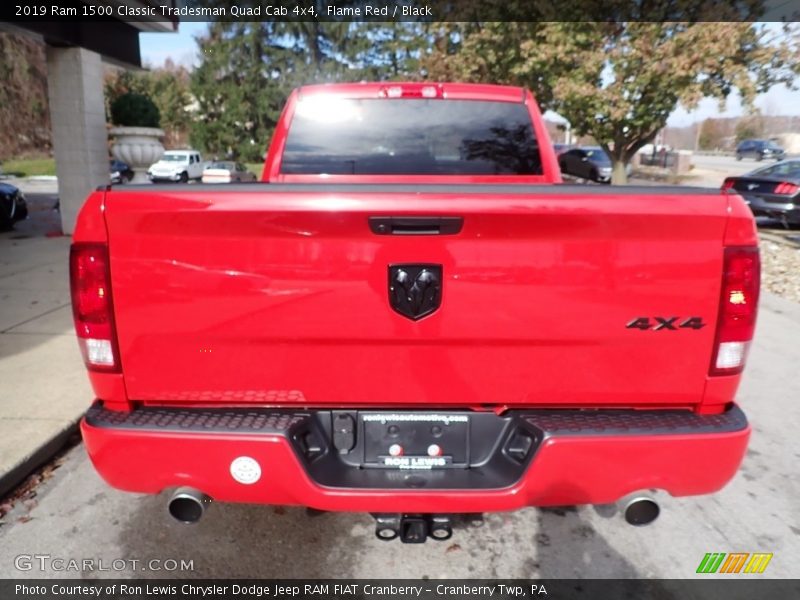 Flame Red / Black 2019 Ram 1500 Classic Tradesman Quad Cab 4x4