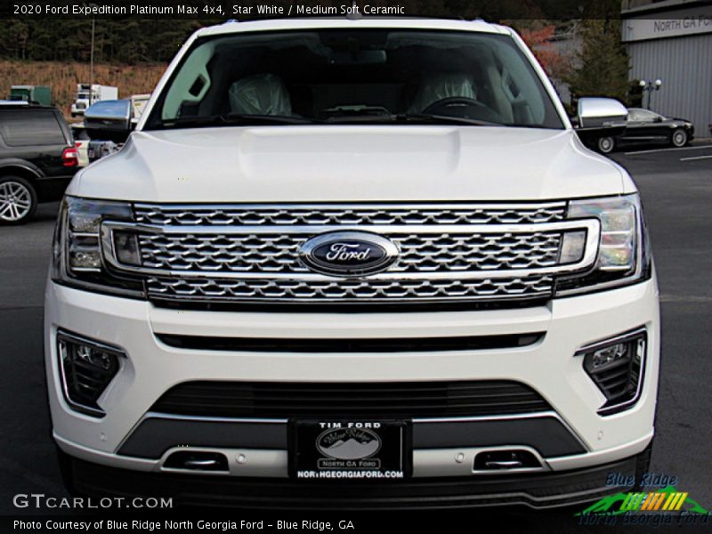 Star White / Medium Soft Ceramic 2020 Ford Expedition Platinum Max 4x4