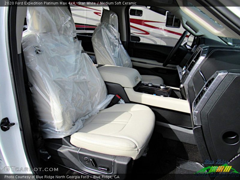 Star White / Medium Soft Ceramic 2020 Ford Expedition Platinum Max 4x4