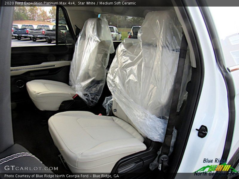 Star White / Medium Soft Ceramic 2020 Ford Expedition Platinum Max 4x4