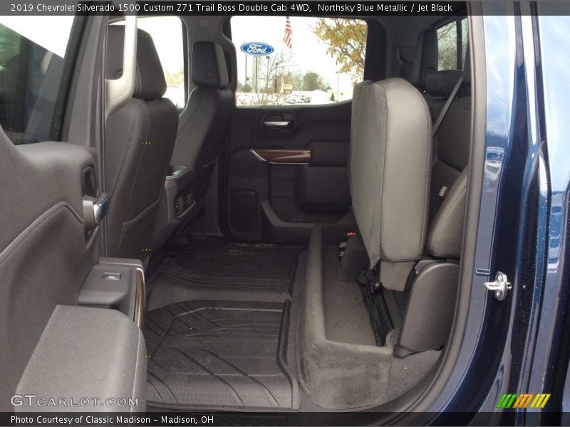 Northsky Blue Metallic / Jet Black 2019 Chevrolet Silverado 1500 Custom Z71 Trail Boss Double Cab 4WD