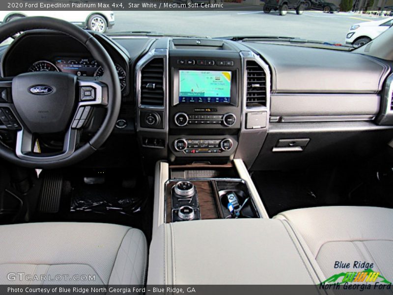 Star White / Medium Soft Ceramic 2020 Ford Expedition Platinum Max 4x4