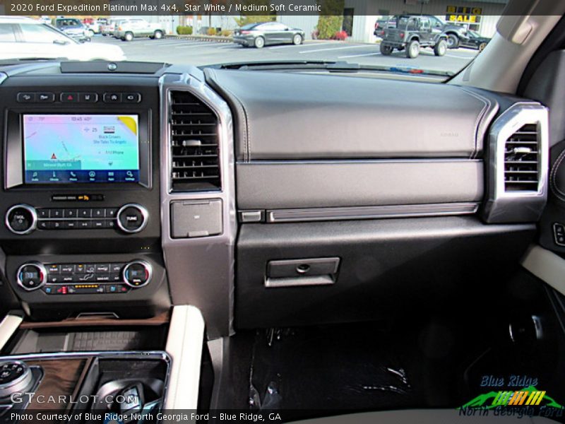 Star White / Medium Soft Ceramic 2020 Ford Expedition Platinum Max 4x4