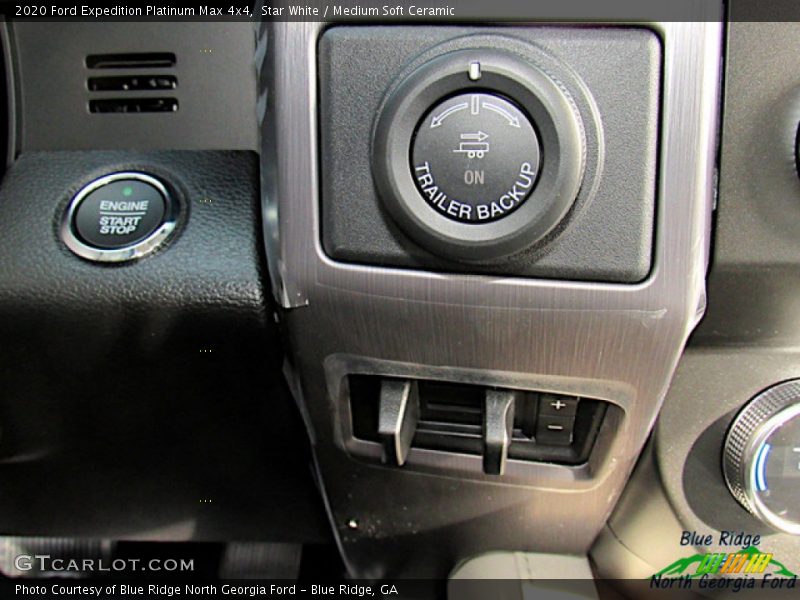 Star White / Medium Soft Ceramic 2020 Ford Expedition Platinum Max 4x4