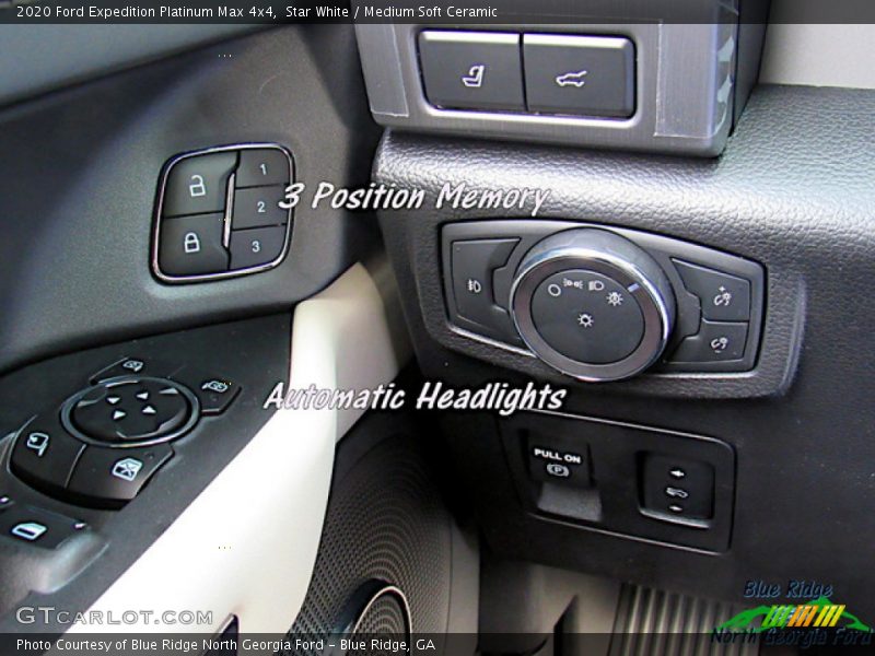 Star White / Medium Soft Ceramic 2020 Ford Expedition Platinum Max 4x4