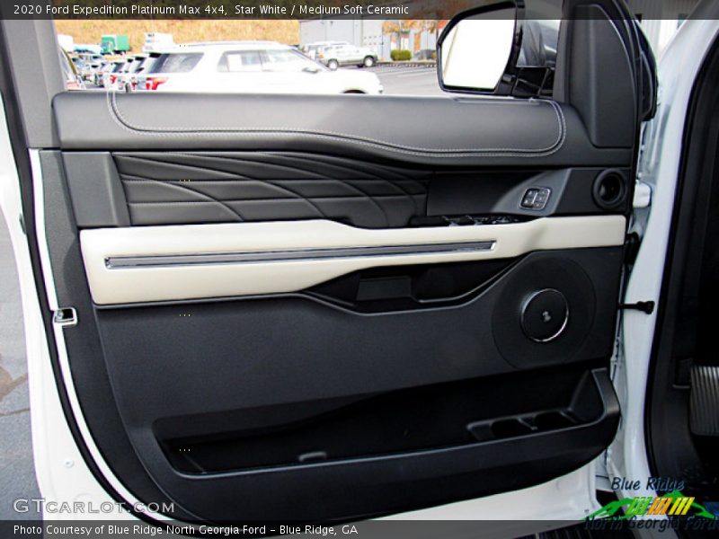 Star White / Medium Soft Ceramic 2020 Ford Expedition Platinum Max 4x4