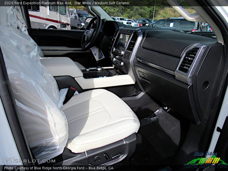Star White / Medium Soft Ceramic 2020 Ford Expedition Platinum Max 4x4