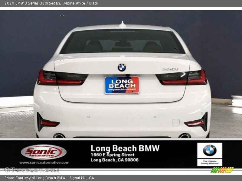 Alpine White / Black 2020 BMW 3 Series 330i Sedan