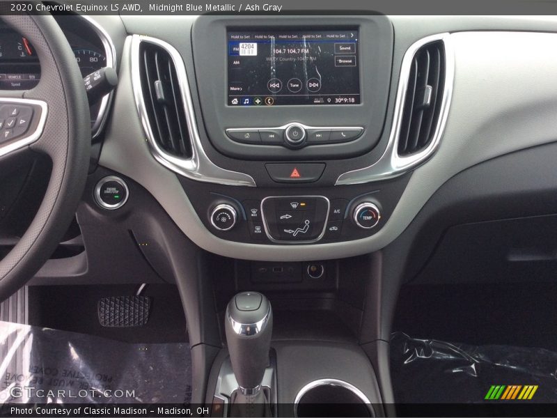 Midnight Blue Metallic / Ash Gray 2020 Chevrolet Equinox LS AWD
