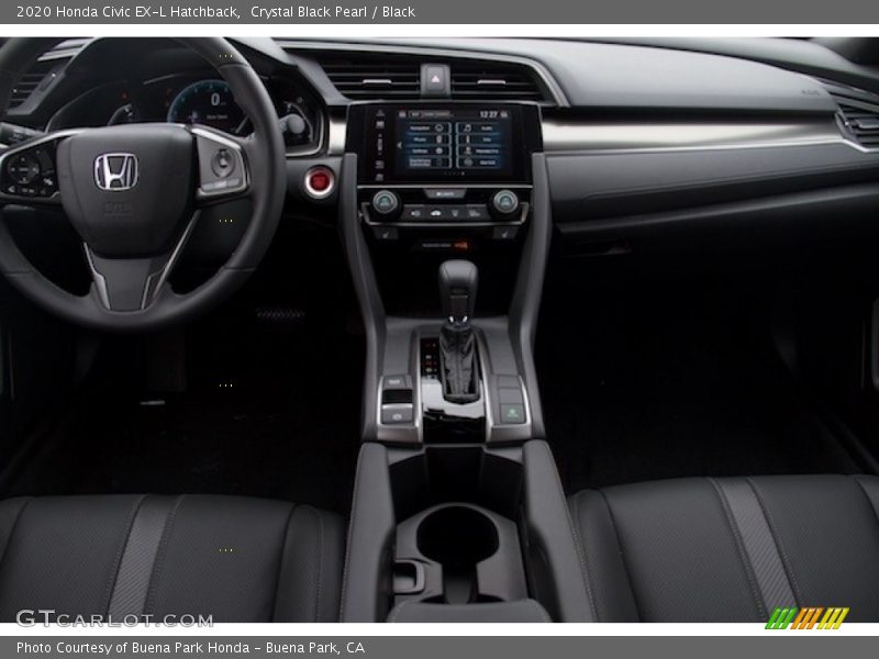 Dashboard of 2020 Civic EX-L Hatchback