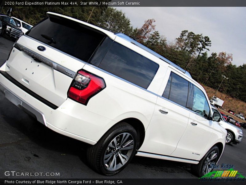 Star White / Medium Soft Ceramic 2020 Ford Expedition Platinum Max 4x4