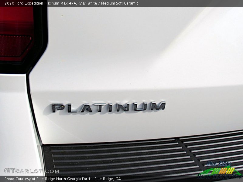 Star White / Medium Soft Ceramic 2020 Ford Expedition Platinum Max 4x4