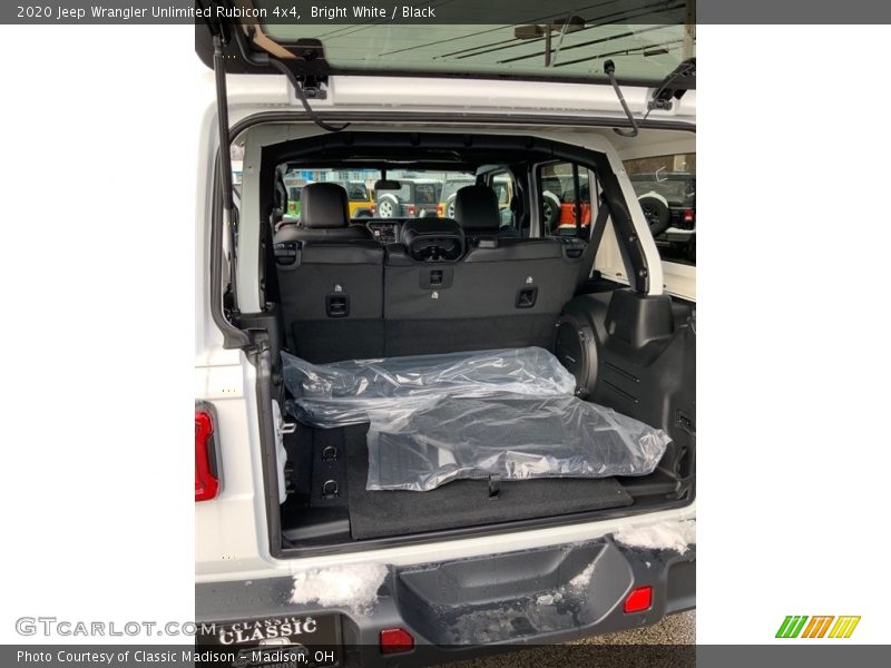 Bright White / Black 2020 Jeep Wrangler Unlimited Rubicon 4x4