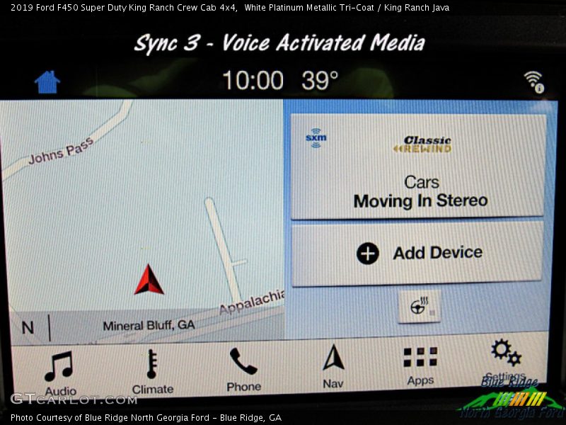 White Platinum Metallic Tri-Coat / King Ranch Java 2019 Ford F450 Super Duty King Ranch Crew Cab 4x4