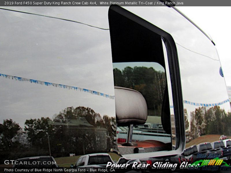 White Platinum Metallic Tri-Coat / King Ranch Java 2019 Ford F450 Super Duty King Ranch Crew Cab 4x4