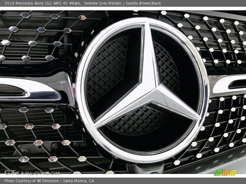 Selenite Grey Metallic / Saddle Brown/Black 2019 Mercedes-Benz GLC AMG 43 4Matic