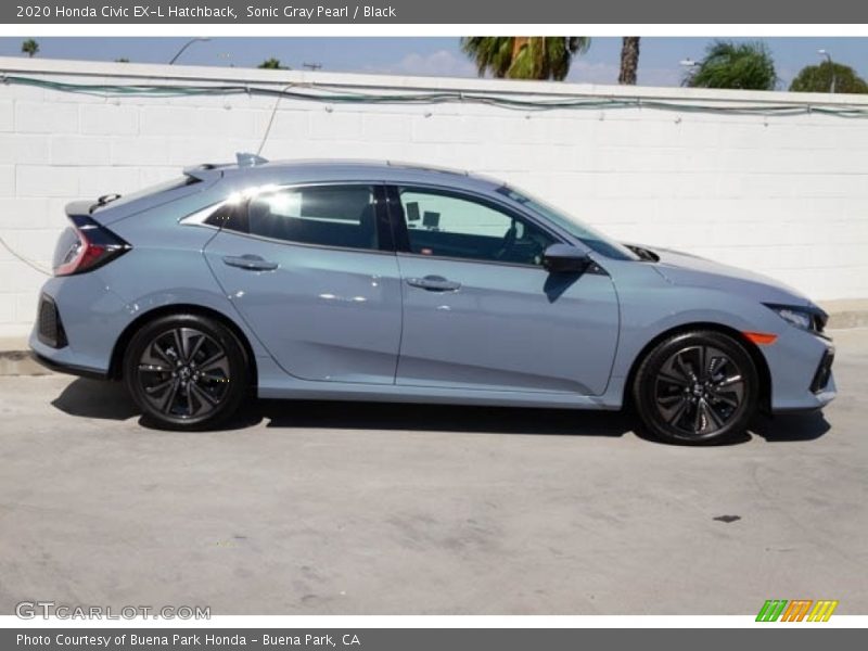  2020 Civic EX-L Hatchback Sonic Gray Pearl