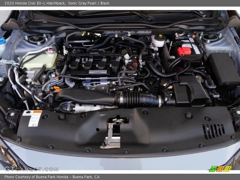  2020 Civic EX-L Hatchback Engine - 1.5 Liter Turbocharged DOHC 16-Valve i-VTEC 4 Cylinder