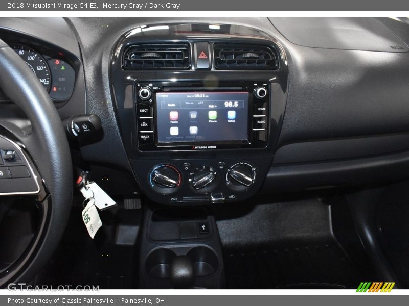Mercury Gray / Dark Gray 2018 Mitsubishi Mirage G4 ES
