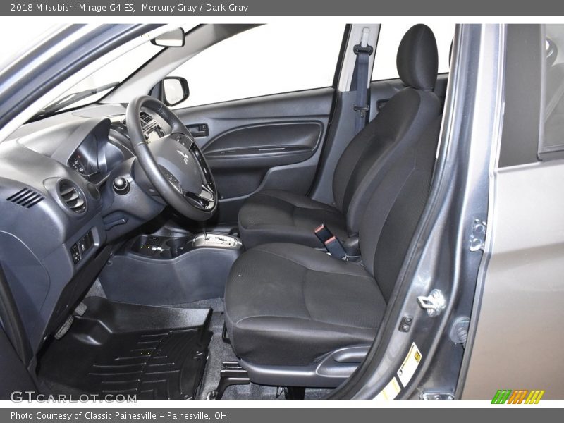 Mercury Gray / Dark Gray 2018 Mitsubishi Mirage G4 ES