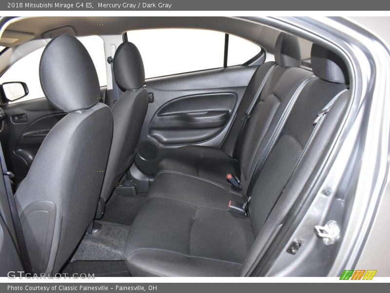 Mercury Gray / Dark Gray 2018 Mitsubishi Mirage G4 ES