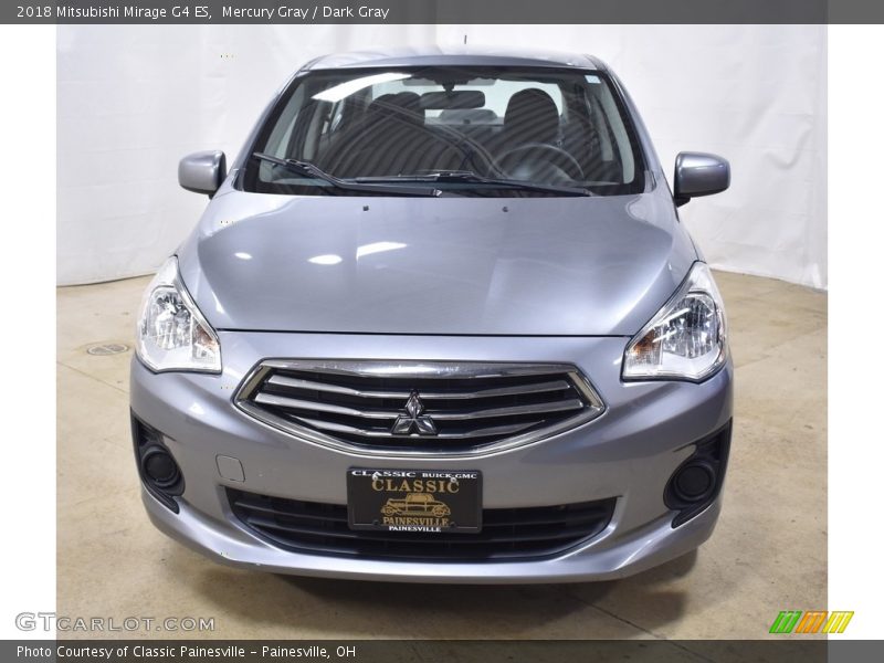 Mercury Gray / Dark Gray 2018 Mitsubishi Mirage G4 ES