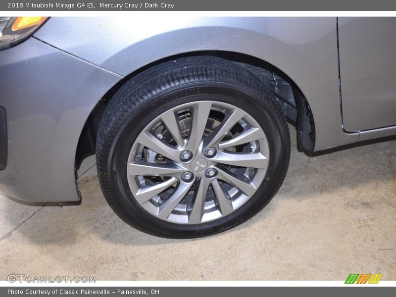 Mercury Gray / Dark Gray 2018 Mitsubishi Mirage G4 ES
