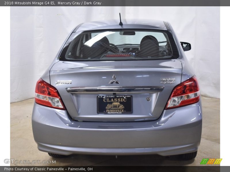 Mercury Gray / Dark Gray 2018 Mitsubishi Mirage G4 ES