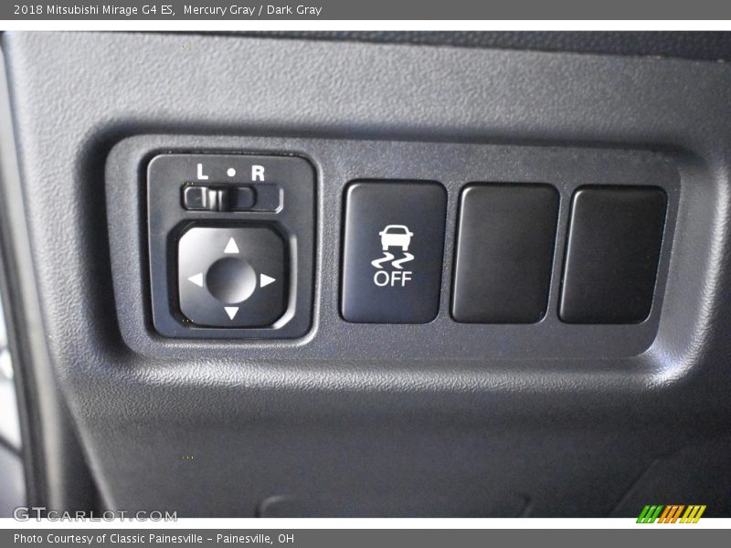 Mercury Gray / Dark Gray 2018 Mitsubishi Mirage G4 ES