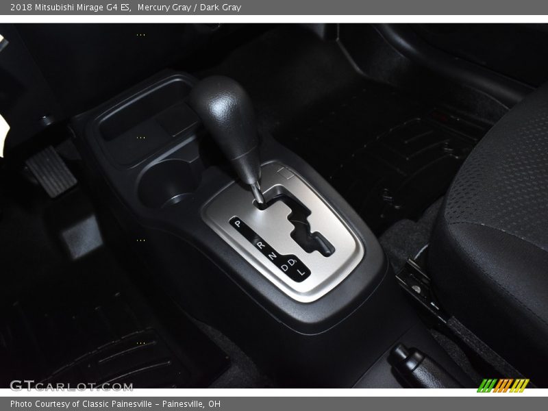 Mercury Gray / Dark Gray 2018 Mitsubishi Mirage G4 ES