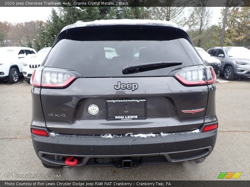 Granite Crystal Metallic / Black 2020 Jeep Cherokee Trailhawk 4x4