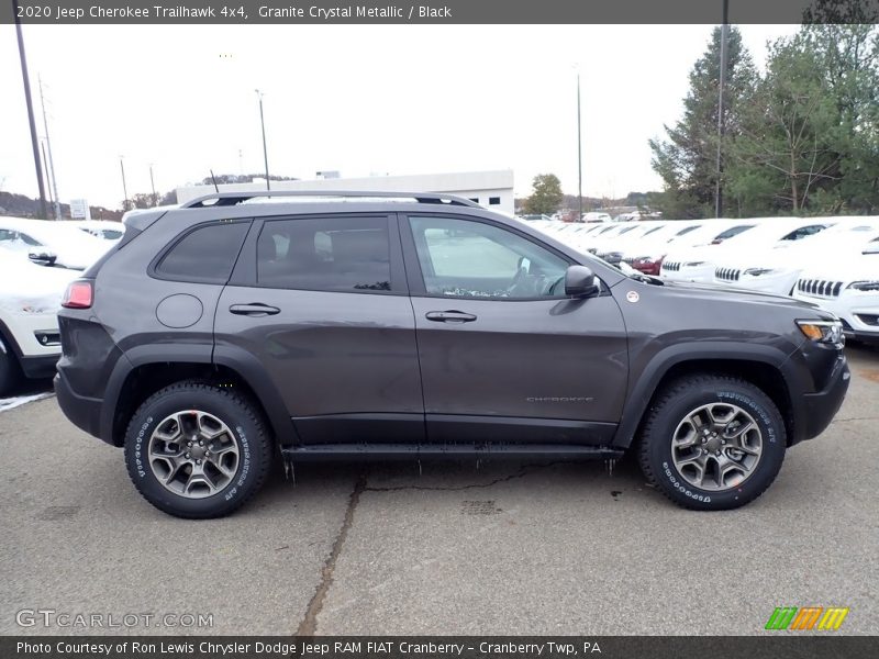 Granite Crystal Metallic / Black 2020 Jeep Cherokee Trailhawk 4x4