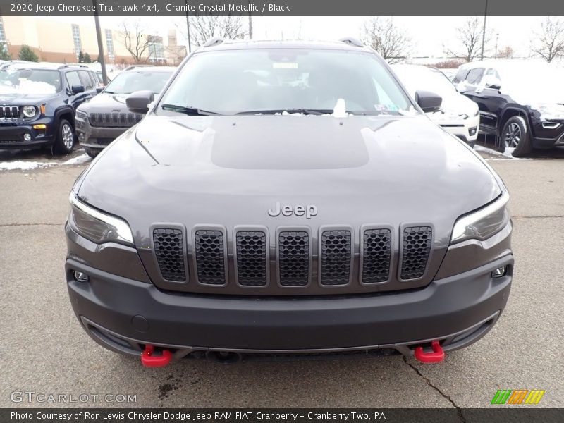 Granite Crystal Metallic / Black 2020 Jeep Cherokee Trailhawk 4x4