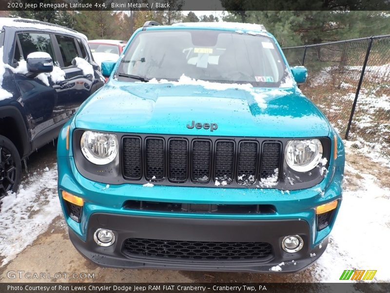 Bikini Metallic / Black 2020 Jeep Renegade Latitude 4x4