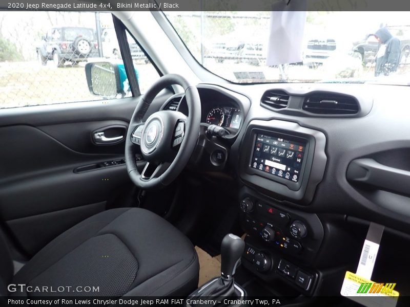 Bikini Metallic / Black 2020 Jeep Renegade Latitude 4x4