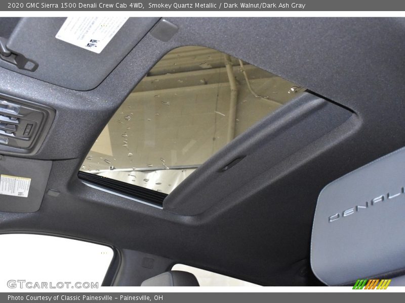 Smokey Quartz Metallic / Dark Walnut/Dark Ash Gray 2020 GMC Sierra 1500 Denali Crew Cab 4WD