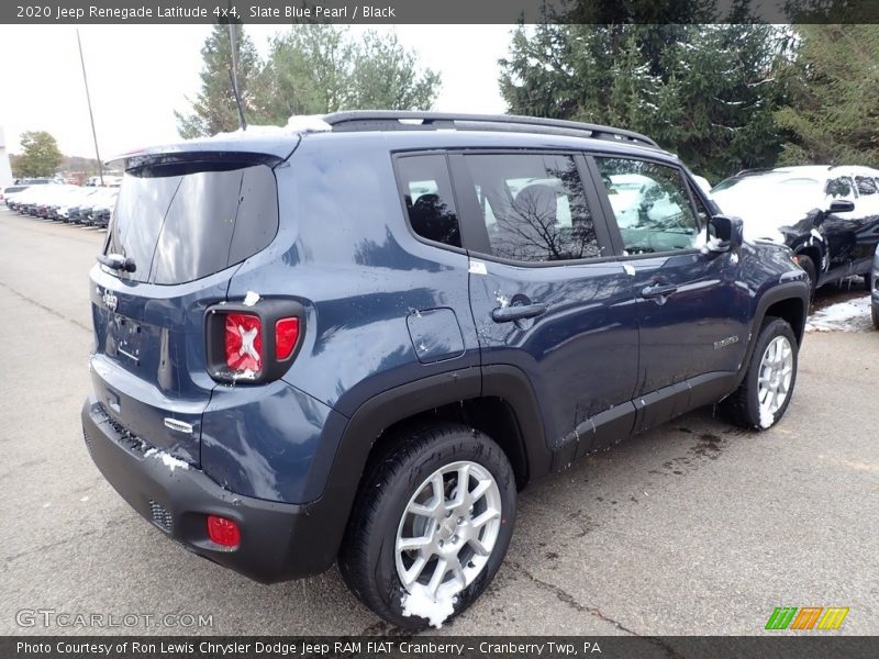 Slate Blue Pearl / Black 2020 Jeep Renegade Latitude 4x4