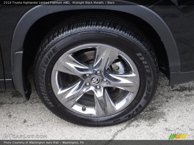  2019 Highlander Limited Platinum AWD Wheel
