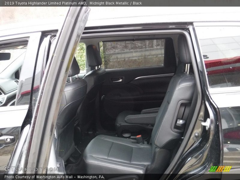 Rear Seat of 2019 Highlander Limited Platinum AWD