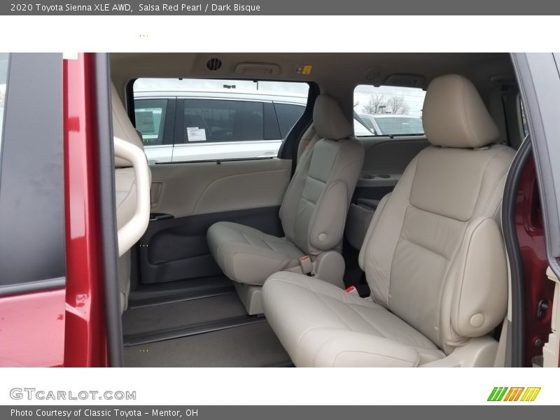 Salsa Red Pearl / Dark Bisque 2020 Toyota Sienna XLE AWD