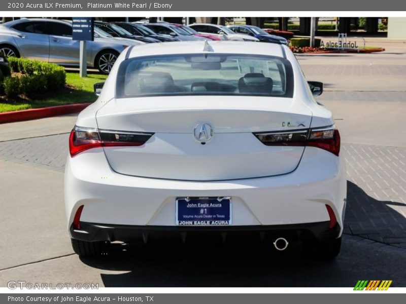 Platinum White Pearl / Ebony 2020 Acura ILX Premium