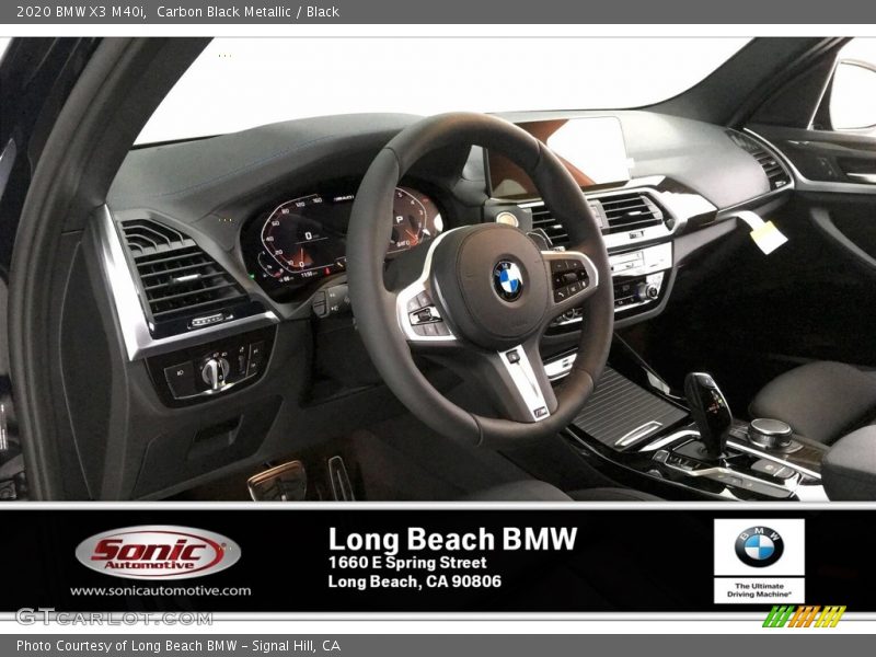 Carbon Black Metallic / Black 2020 BMW X3 M40i