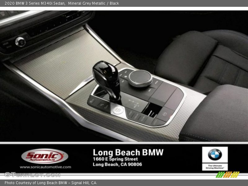 Mineral Grey Metallic / Black 2020 BMW 3 Series M340i Sedan