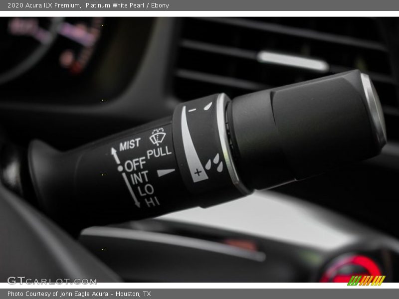 Platinum White Pearl / Ebony 2020 Acura ILX Premium